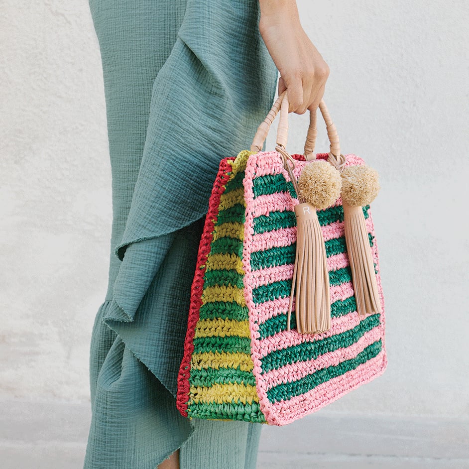 Loeffler Randall Straw Travel Tote Every Single Thing You ll