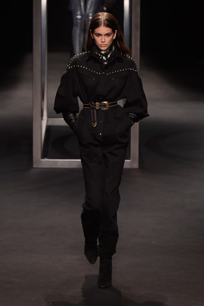 For Her Second Look, She Changed Into Another All Black Outfit