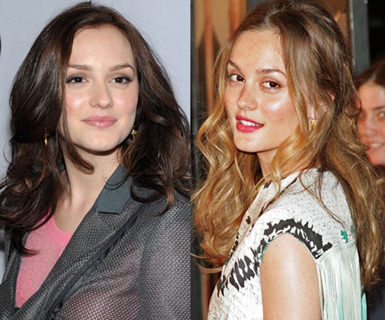 Leighton Meester With Blond Hair Popsugar Beauty