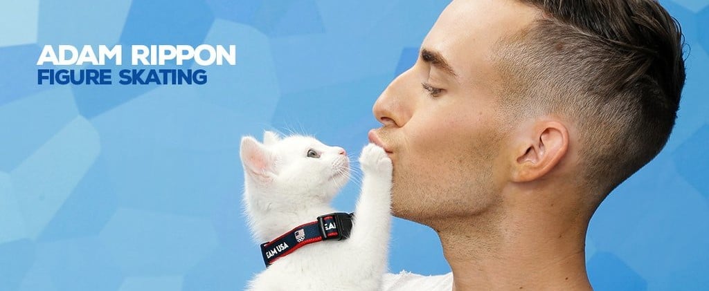 Winter Olympians With Puppies