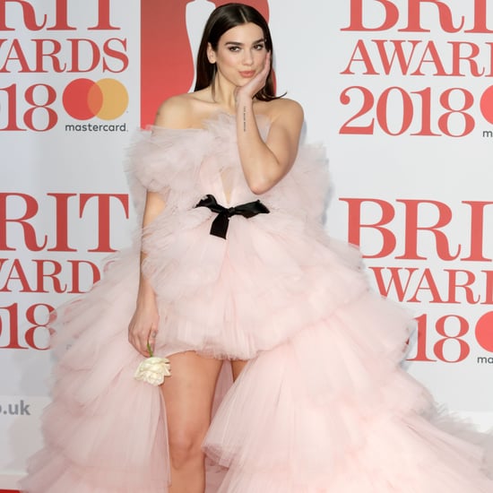 Pink Dresses at the BRIT Awards 2018