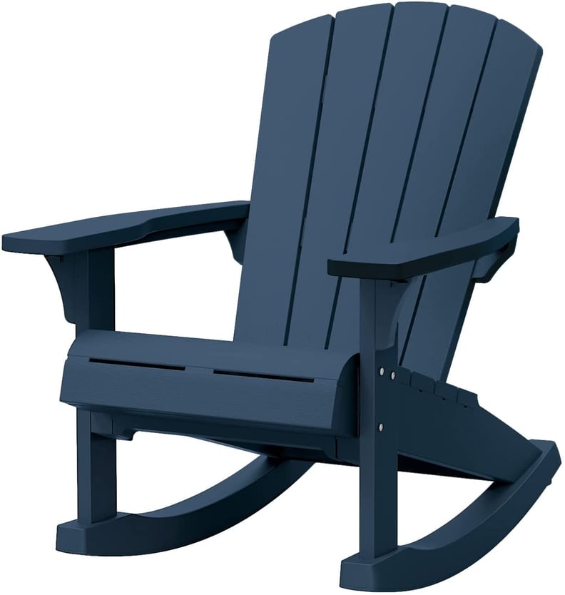 An Adirondack Rocking Chair