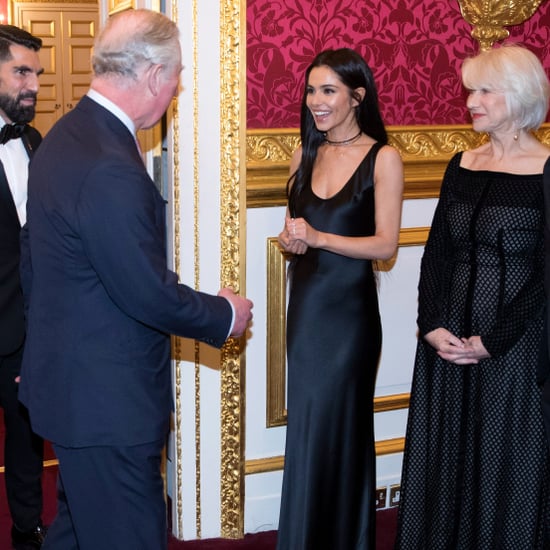 Cheryl Cole's Galvan Black Dress