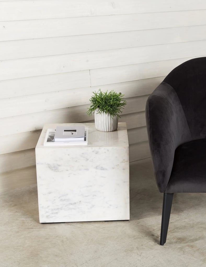 A Chic Marble Piece: Lulu and Georgia Kohl Side Table