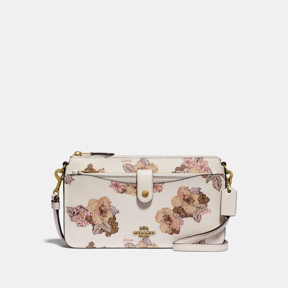 Coach 1941 Noa Pop-Up Messenger With Floral Bouquet Print