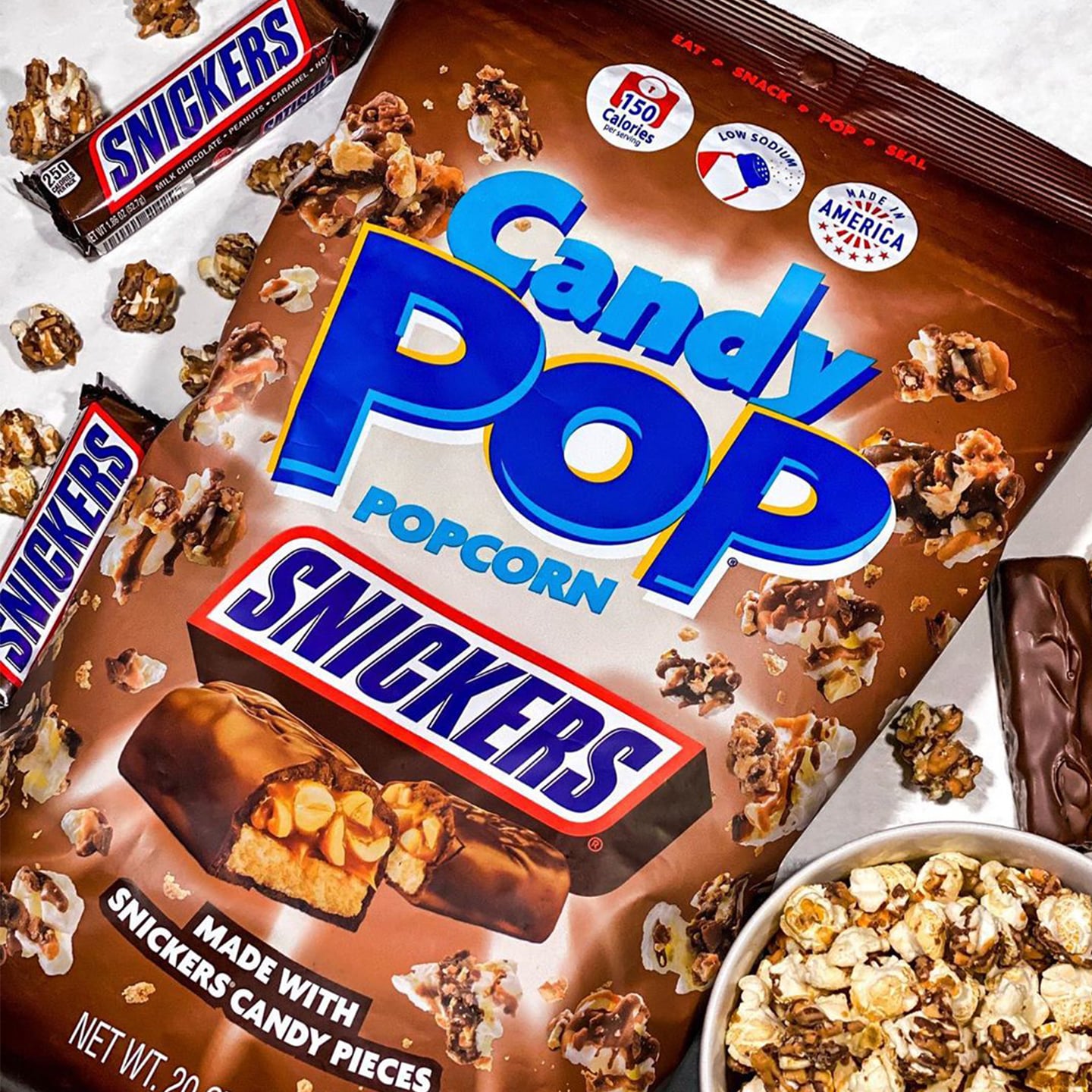 Now you can have the classic taste of @snickers on anything and everyt