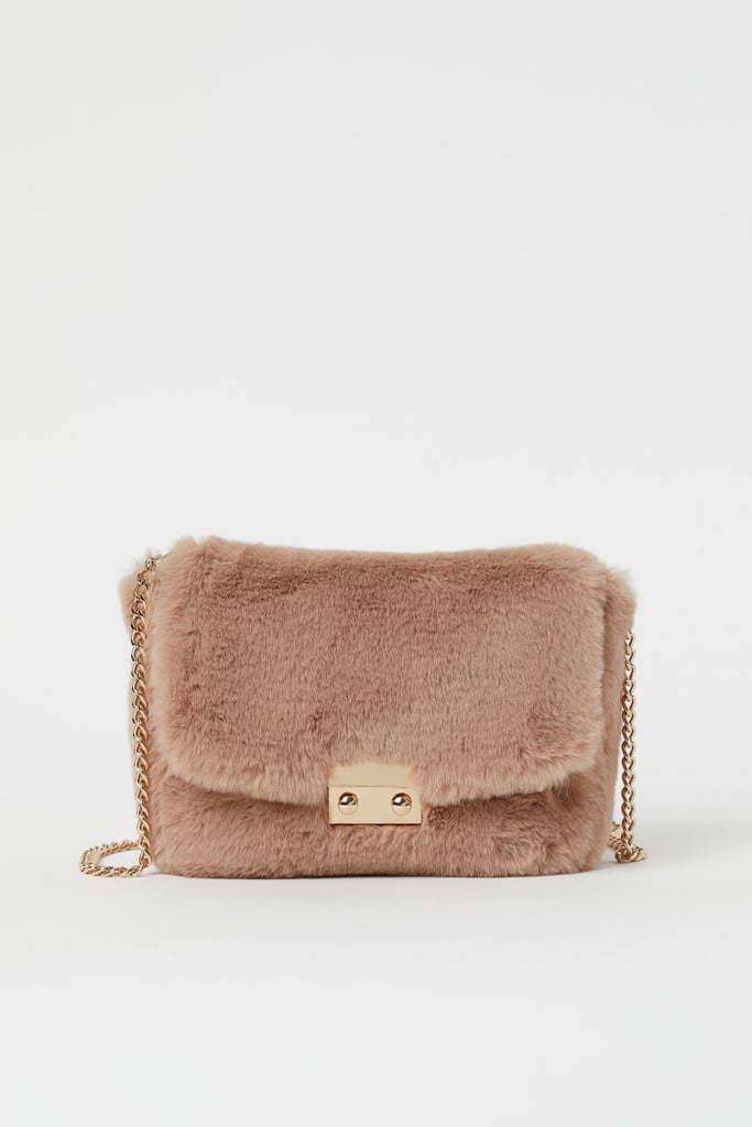 Faux Fur Shoulder Bag