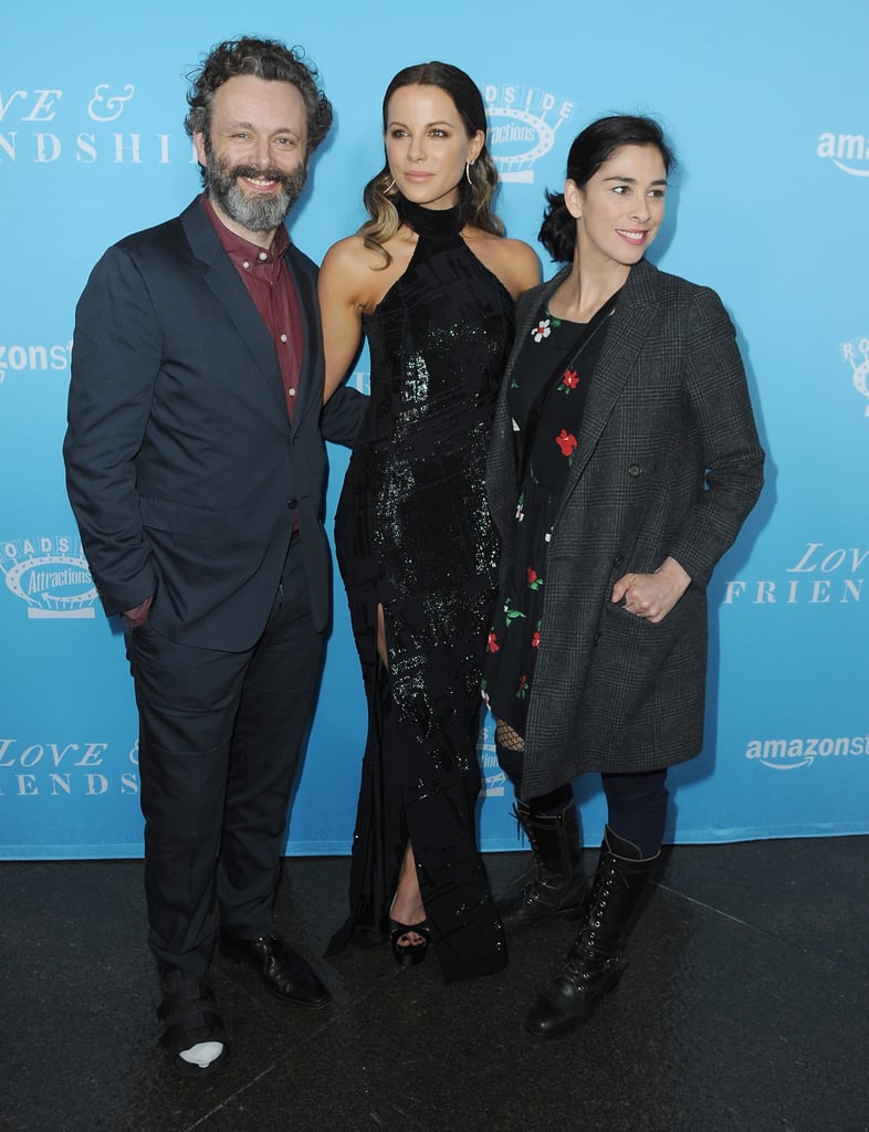 Kate Beckinsale With Michael Sheen and Sarah Silverman 2016