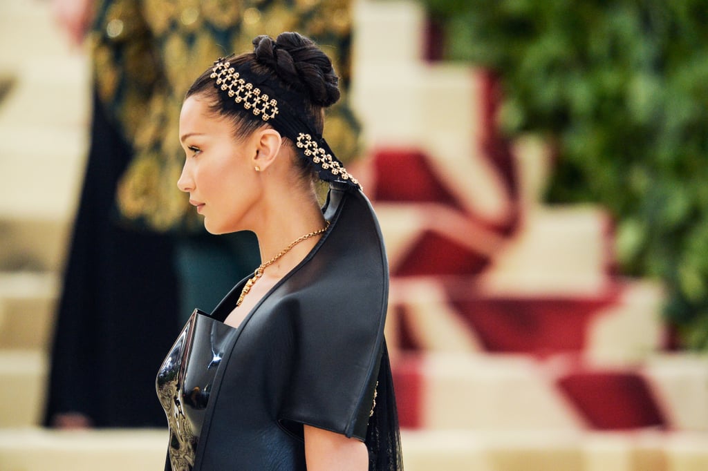 Bella Hadid's Chromes Heart Met Gala Dress 2018