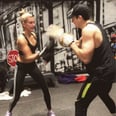 Hailey Baldwin's Boxing Moves Are Legit, but It's Her Sneakers We're Obsessing Over