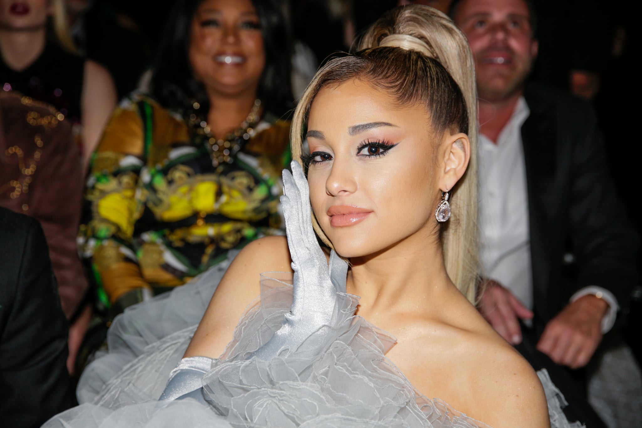 LOS ANGELES - JANUARY 26: Ariana Grande Performs at THE 62ND ANNUAL GRAMMY® AWARDS, broadcast live from the STAPLES Center in Los Angeles, Sunday, January 26, 2020 (8:00-11:30 PM, live ET/5:00-8:30 PM, live PT) on the CBS Television Network. (Photo by Monty Brinton/CBS via Getty Images)