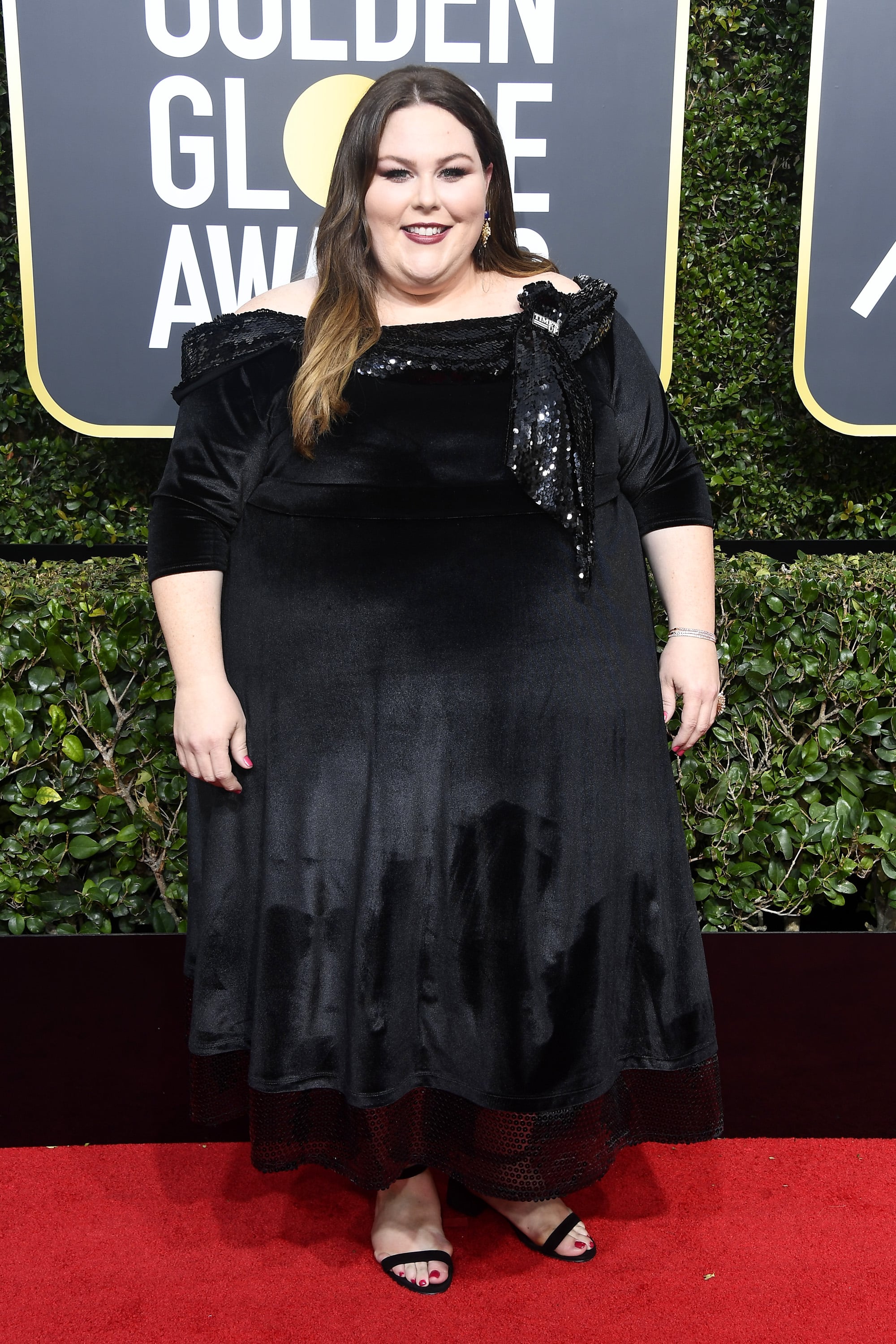 Chrissy metz hotsell golden globes dress