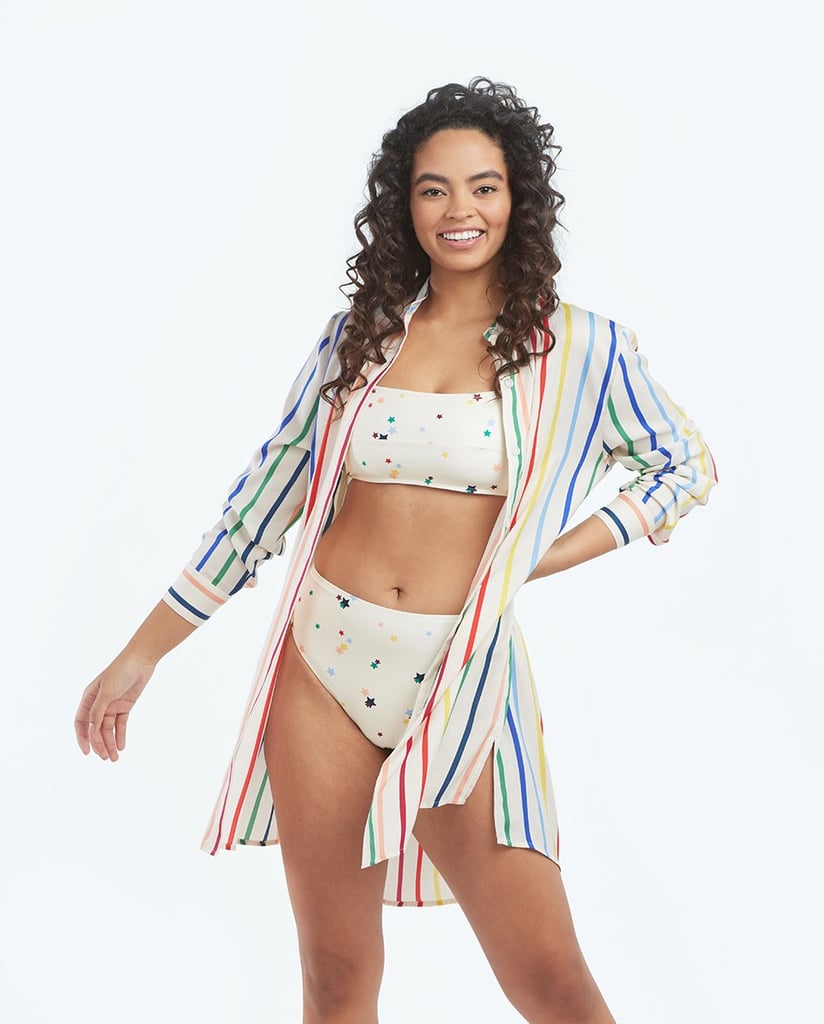The Home Edit x Summersalt The Short Effortless Shirtdress Cover-Up