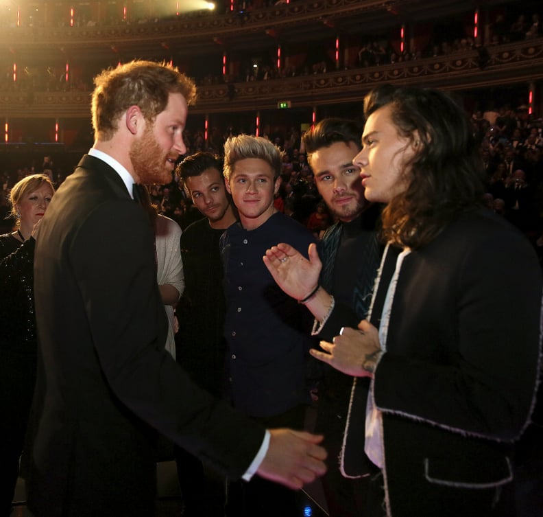 Prince Harry and One Direction