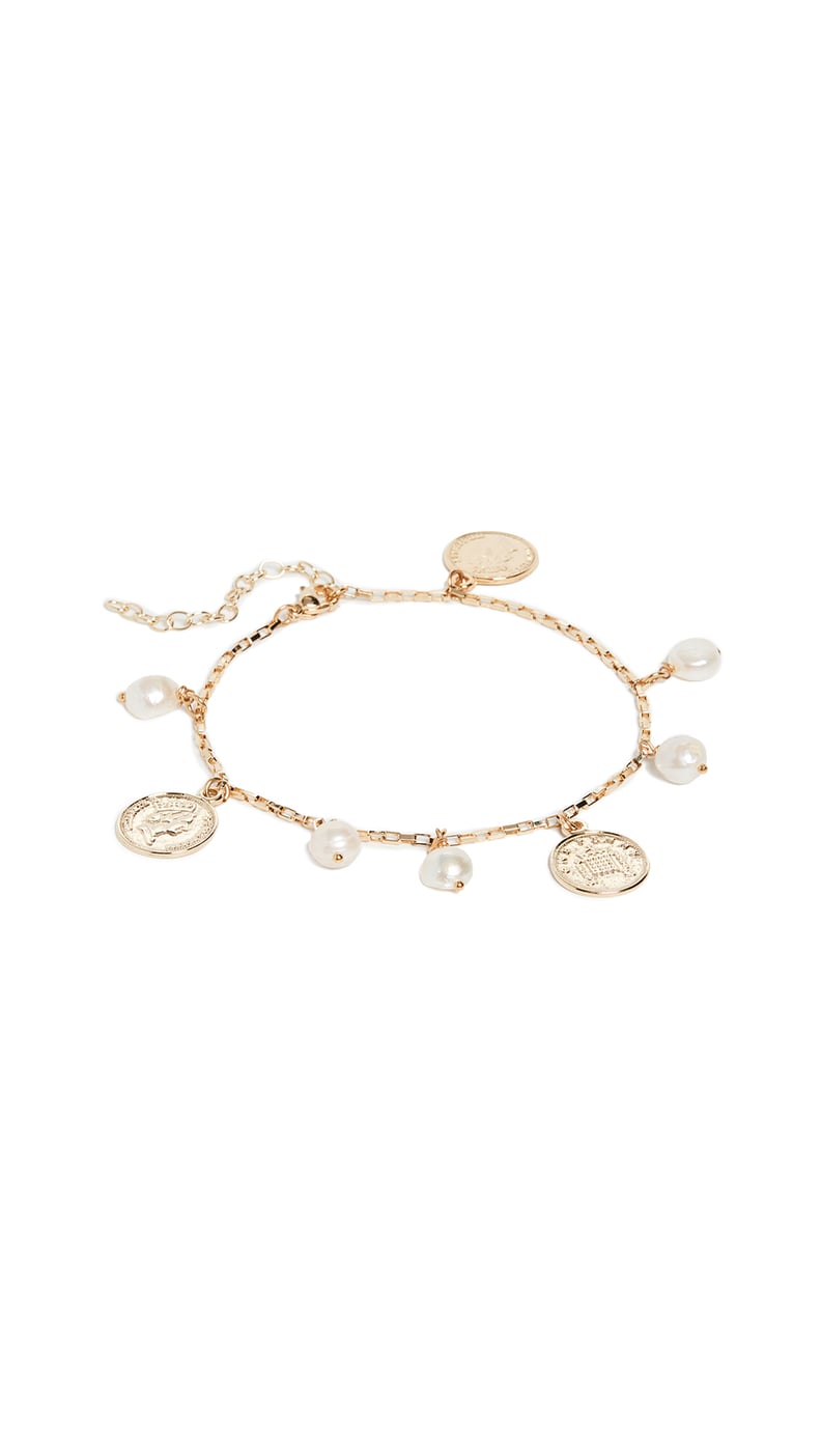 Shashi Coin and Pearl Anklet