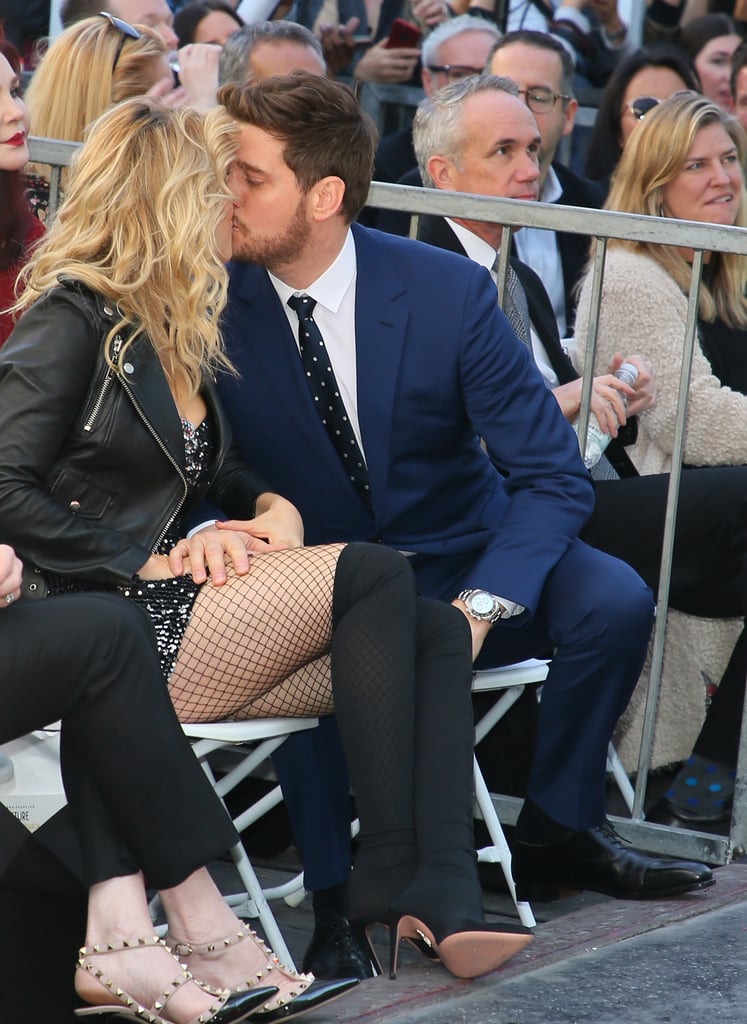 Michael Bublé at Hollywood Walk of Fame Ceremony 2018