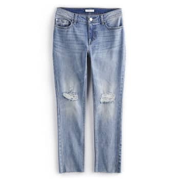 LC Lauren Conrad, Jeans, Lauren Conrad Light Wash Distressed Jeans