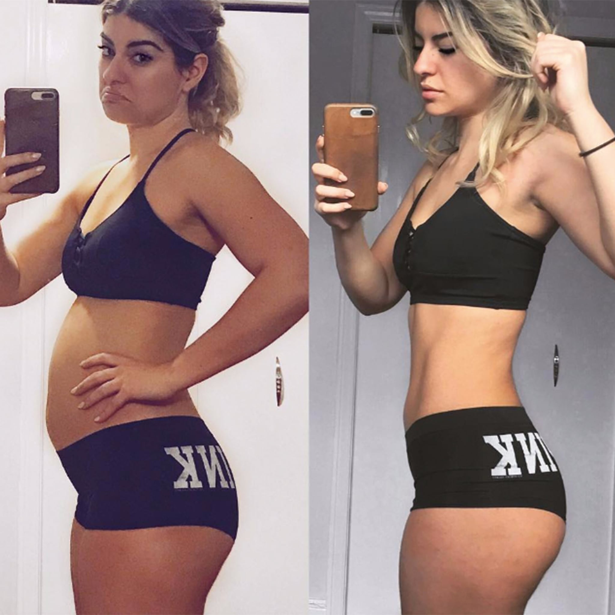Trainer's Before-and-After Bloating Pictures on Instagram | POPSUGAR Fitness