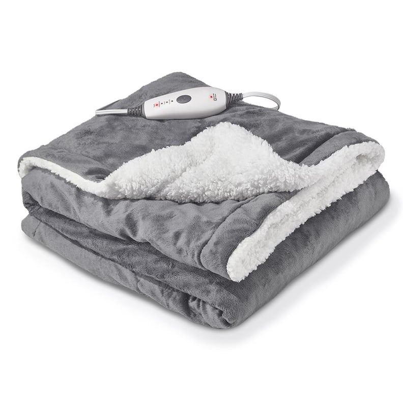 Hammacher Schlemmer The Heated Weighted Blanket