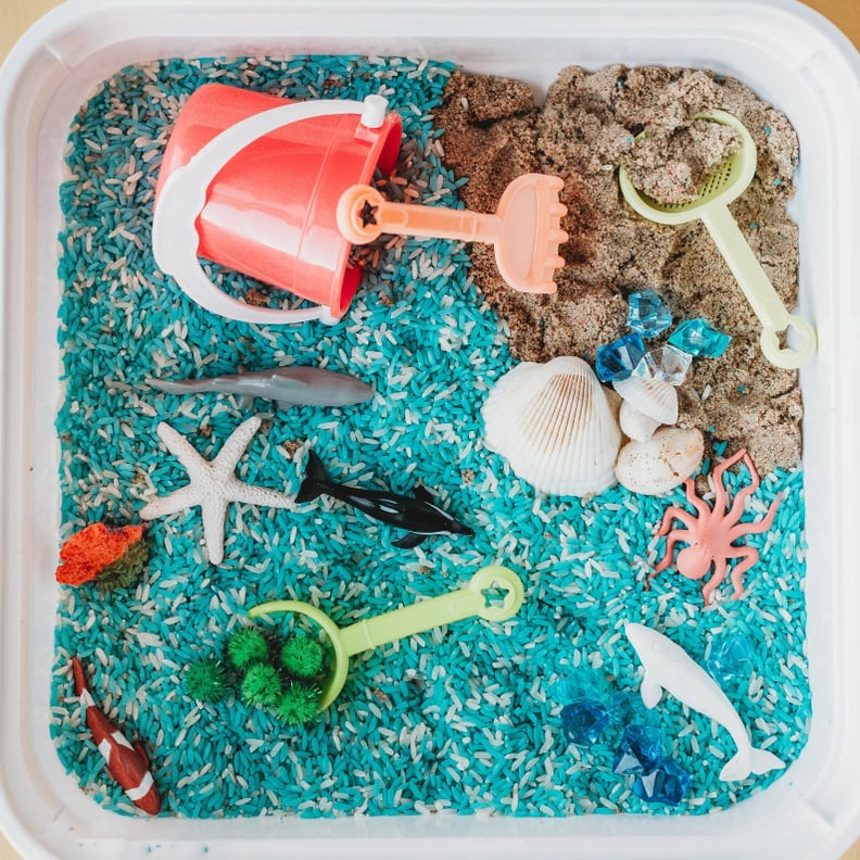 Ocean-Themed Sensory Bin