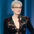 Meryl Streep Has Jaws on the Damn Floor After Her Impassioned Golden Globes Speech