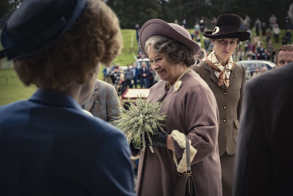 Marion Bailey as the Queen Mother