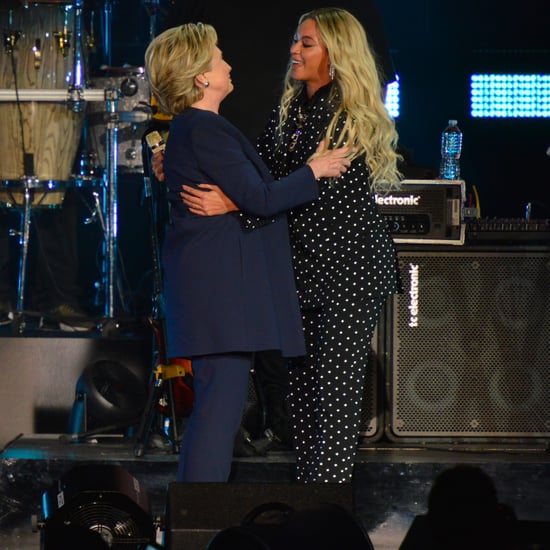 Beyonce's Polka-Dot Suit at Get Out the Vote Concert 2016