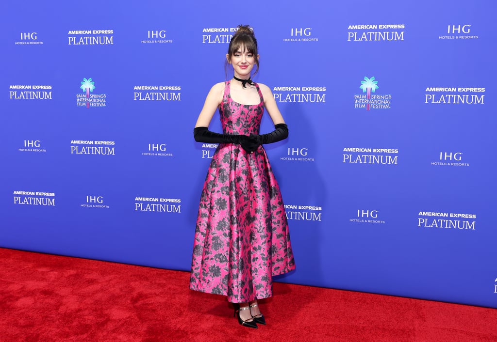 Julia Butters' Floral Dress at Palm Springs Film Festival POPSUGAR