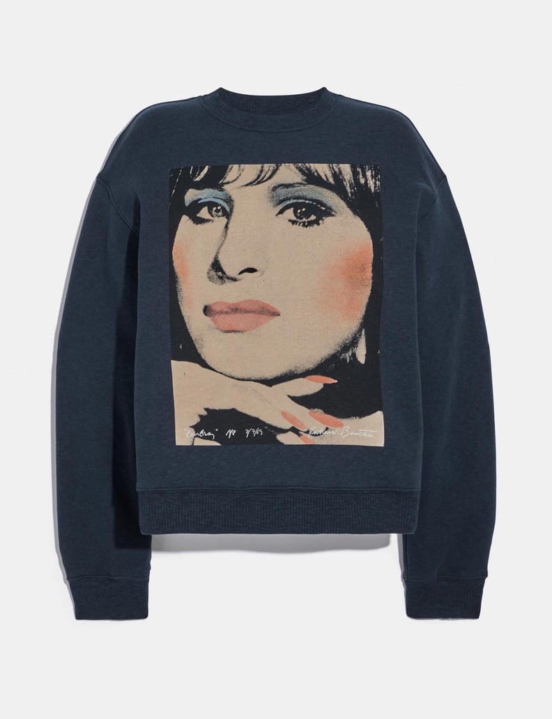 Coach X Richard Bernstein Sweatshirt With Barbra Streisand