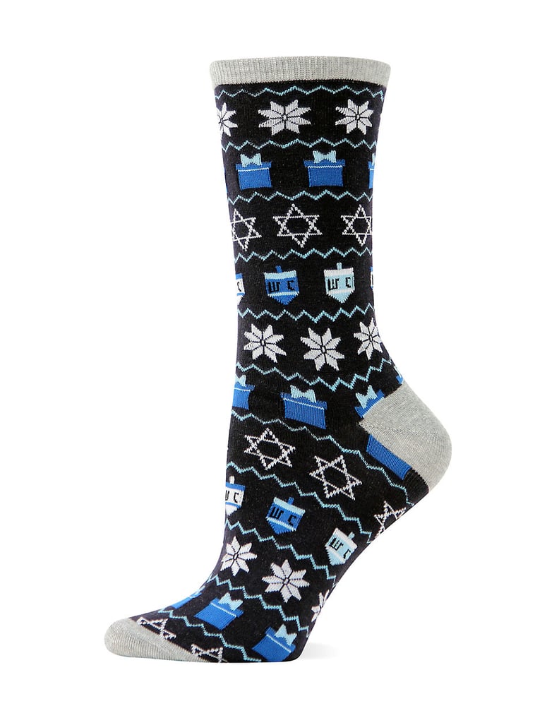 Happy Hanukkah Crew Socks