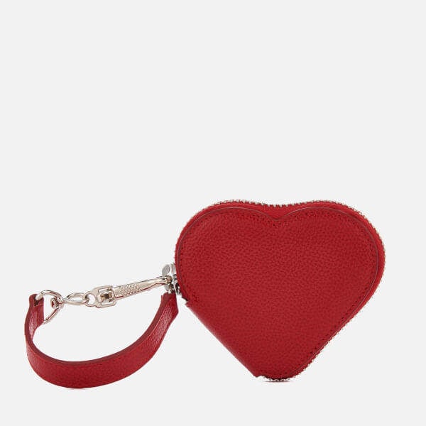 Vivienne Westwood Johanna Heart Coin Case Red