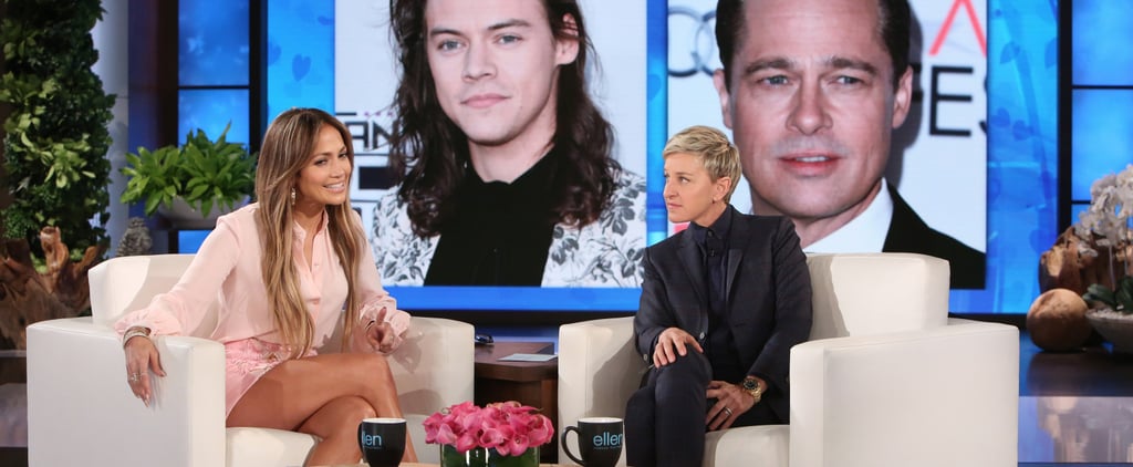 Jennifer Lopez Playing Who'd You Rather on Ellen 2017