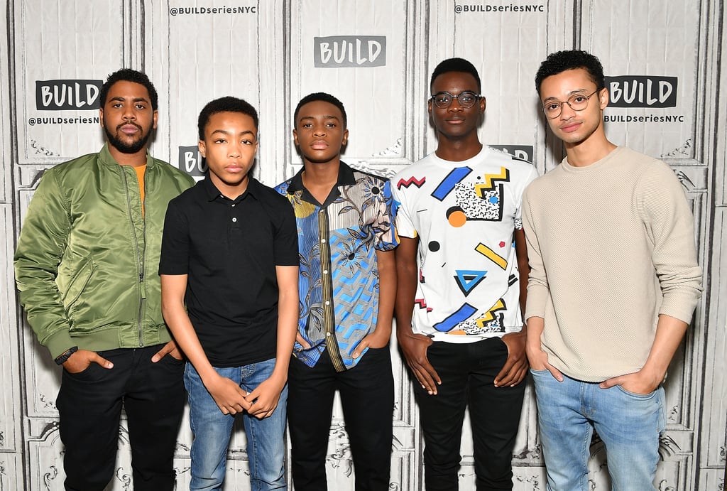 Asante Blackk and the Cast of When They See Us