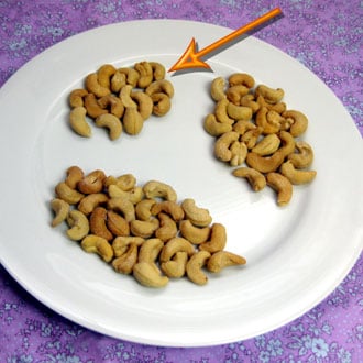 How Many Calories In Half A Cup Of Cashew Nuts
