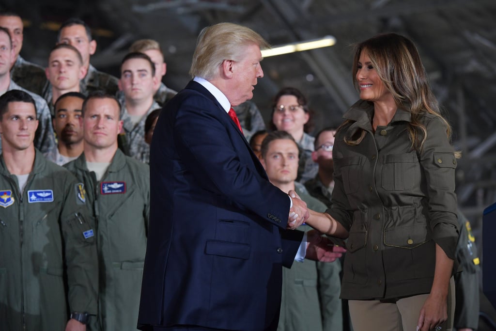 Melania Trump Veronica Beard Military Jacket