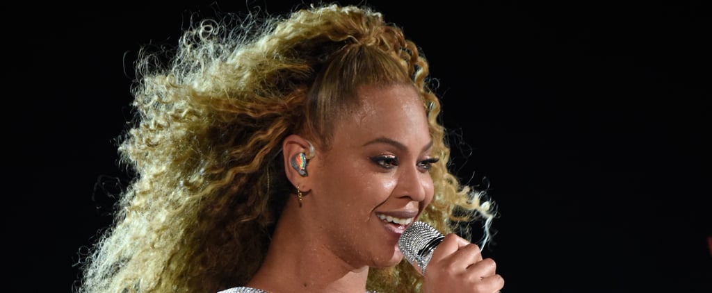 Beyoncé Fixing Her Wind Machine at Coachella