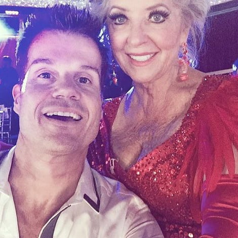 Paula Deen Dancing With the Stars Selfie