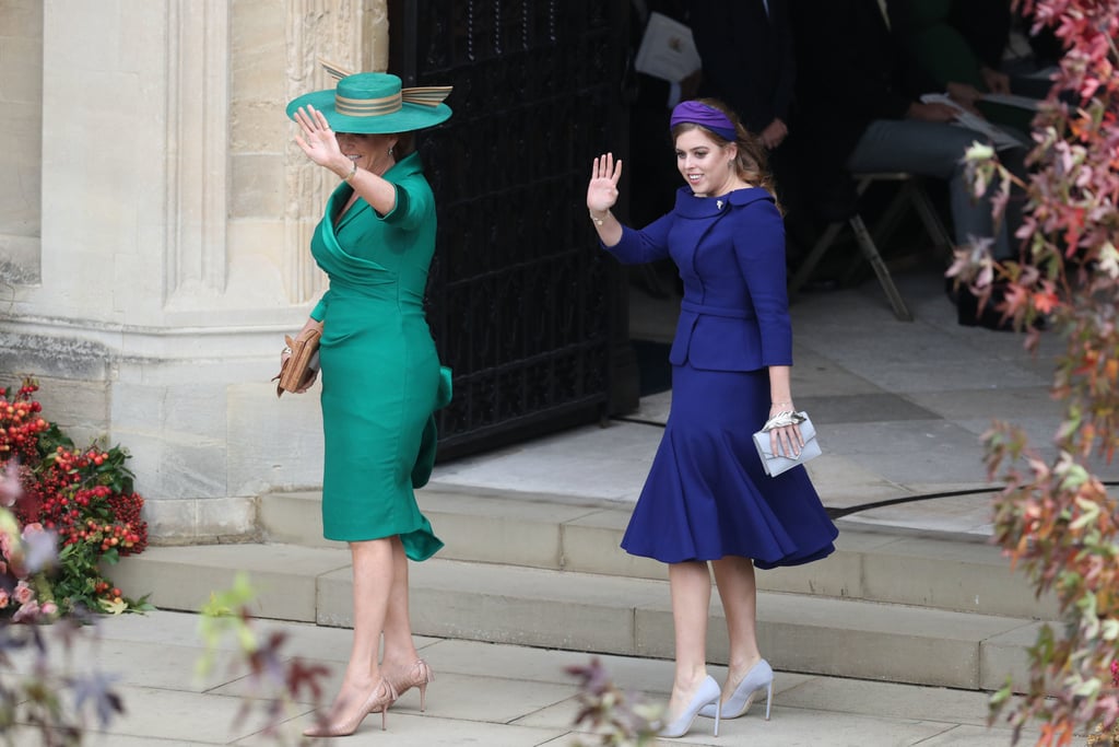 Princess Beatrice Reading at Princess Eugenie Wedding Video