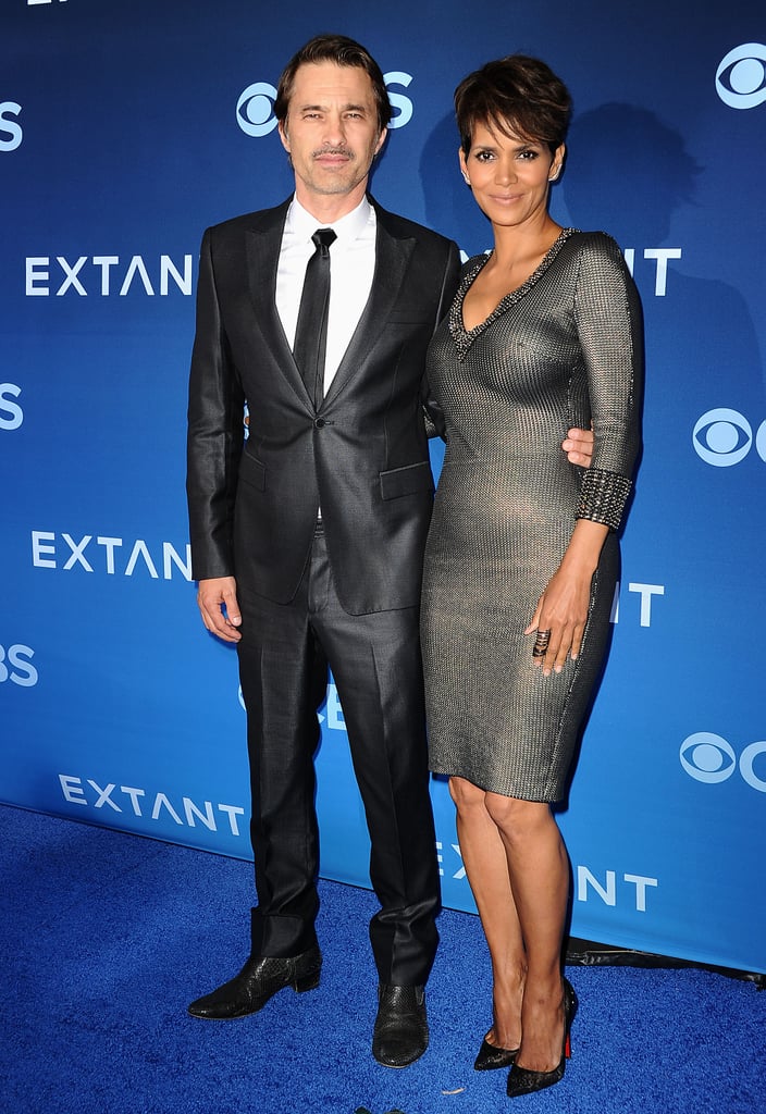 Halle Berry and her husband, Olivier Martinez, stunned at her Extant premiere in LA on Monday.
