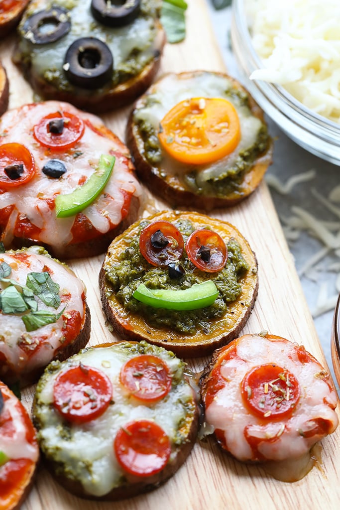 Toddler Lunch Idea: Sweet Potato Pizza Bites