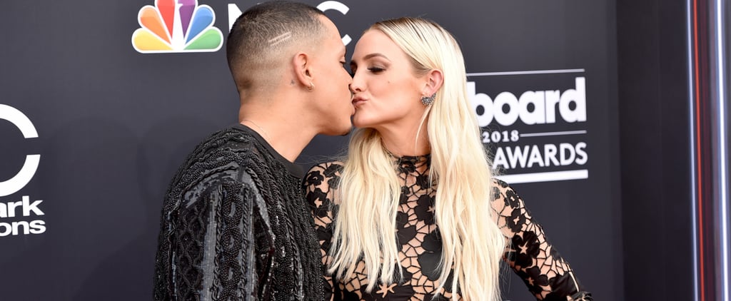 Ashlee Simpson and Evan Ross at 2018 Billboard Music Awards