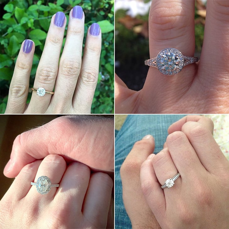 How To Take The Best Engagement Ring Selfie Popsugar Love Sex