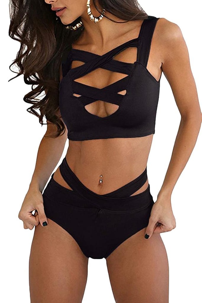Farysays Multiway Strap High-Waist Bikini Set