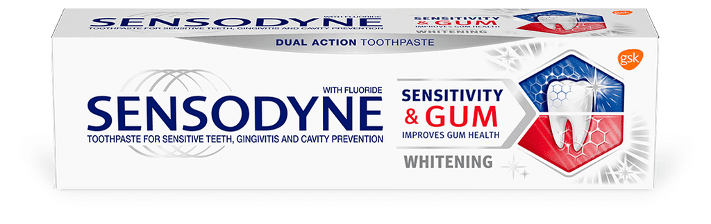 Sensodyne Sensitivity & Gum, Whitening