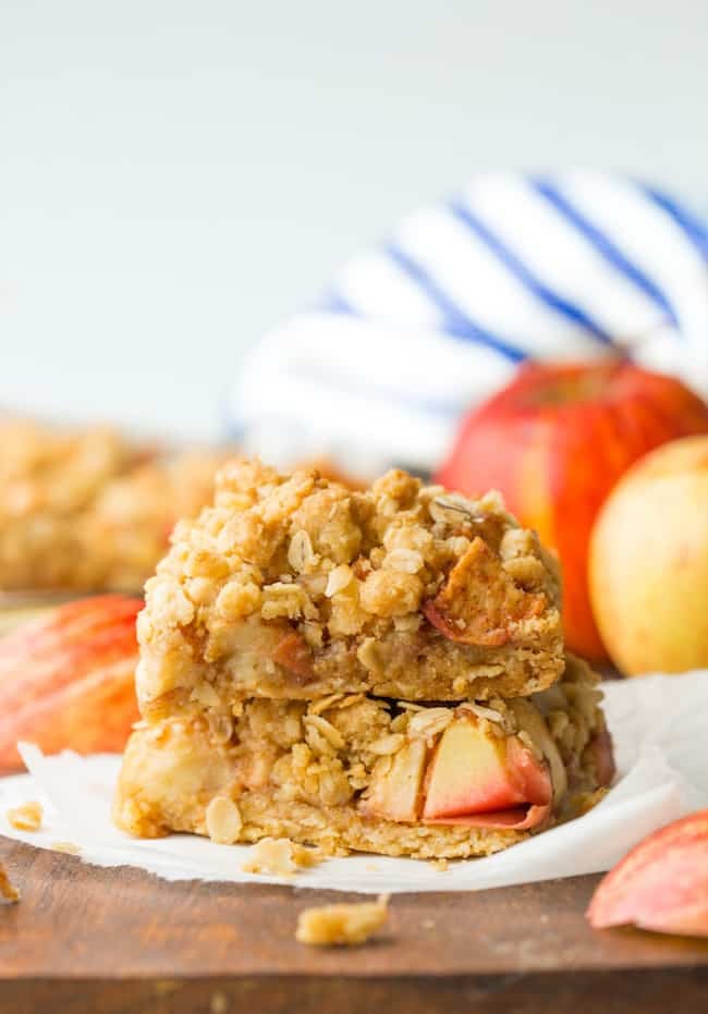 Apple Crumble Bars