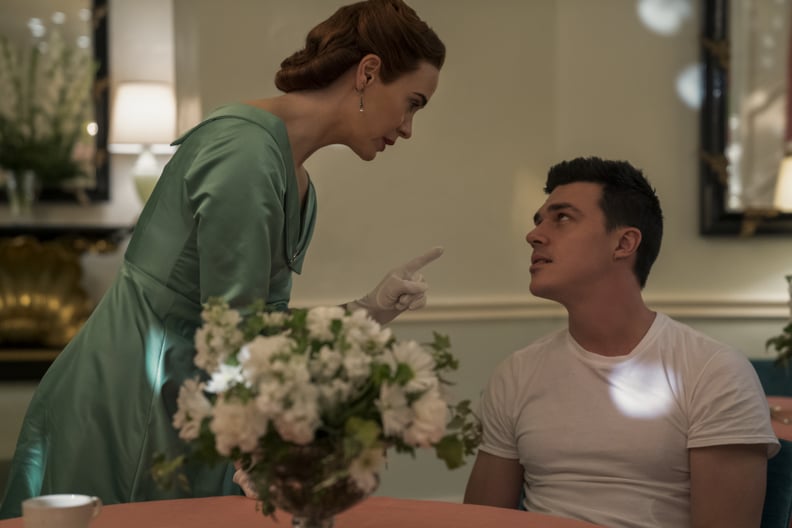 RATCHED (L to R) SARAH PAULSON as MILDRED RATCHED and FINN WITTROCK as EDMUND TOLLESON in episode 105 of RATCHED Cr. SAEED ADYANI/NETFLIX  2020
