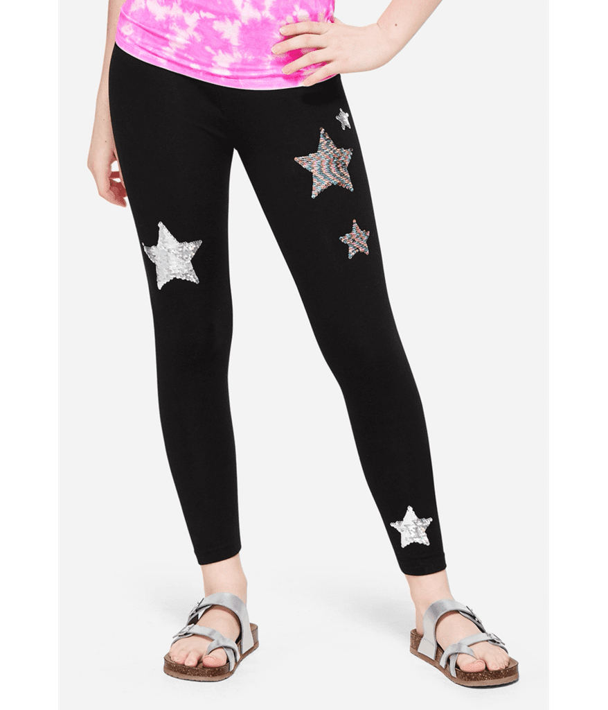 Justice Flip Sequin Star Leggings