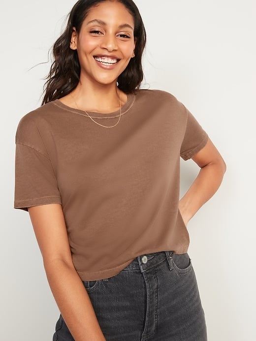 Old Navy Loose Short-Sleeve Crop T-Shirt