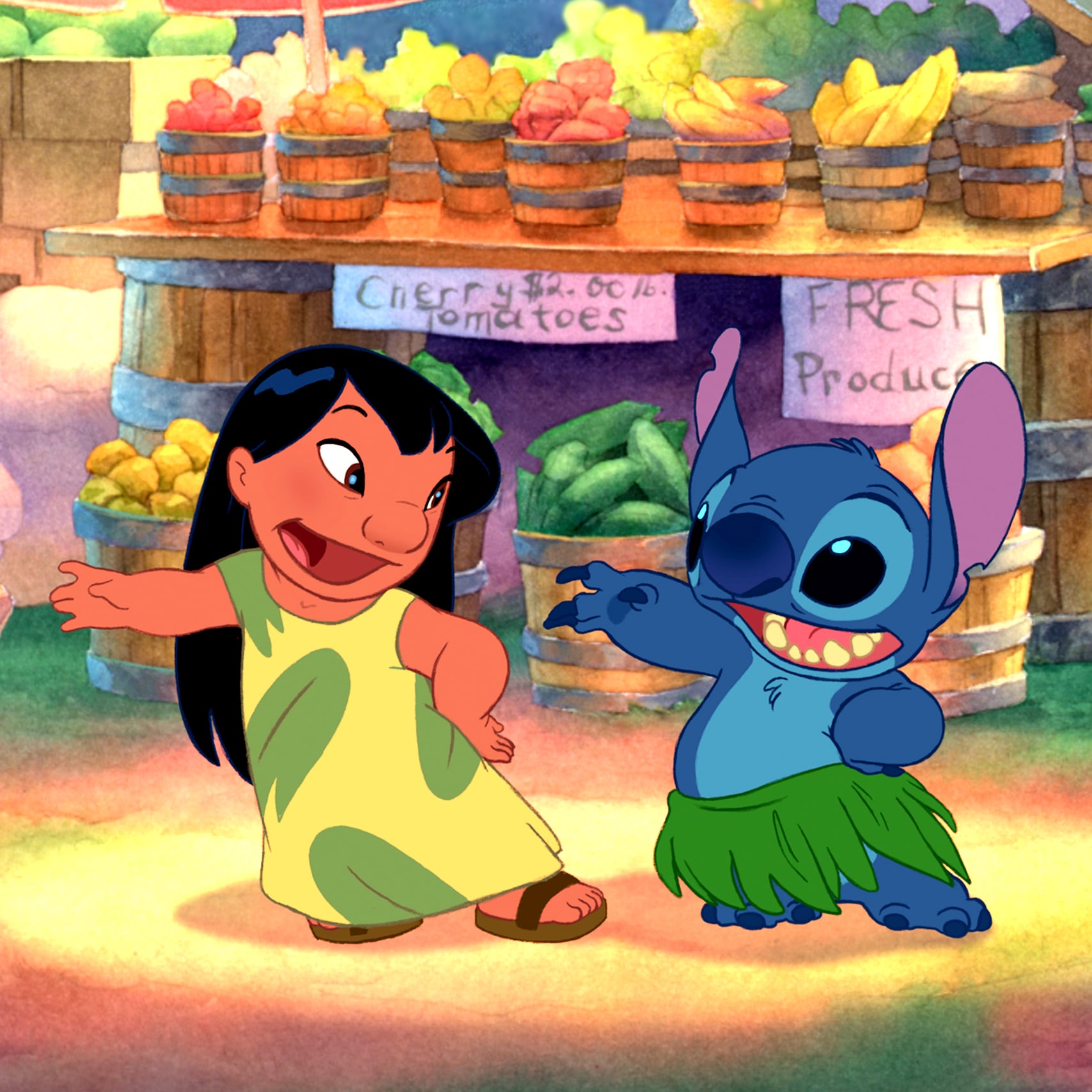 In Disney's animated film Lilo and Stitch™, during the pet rescue