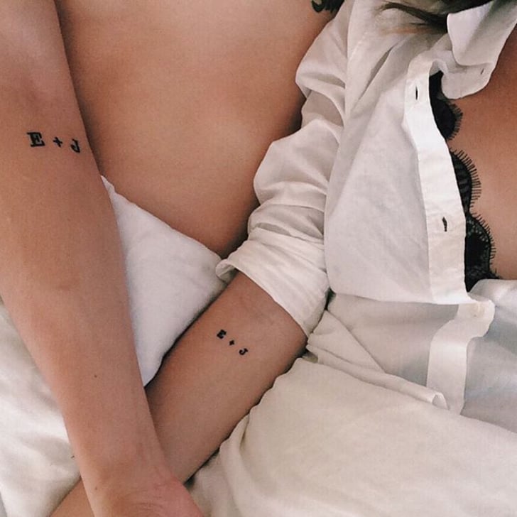 162 Matching Tattoo Design for Couple, BFFs & Sisters